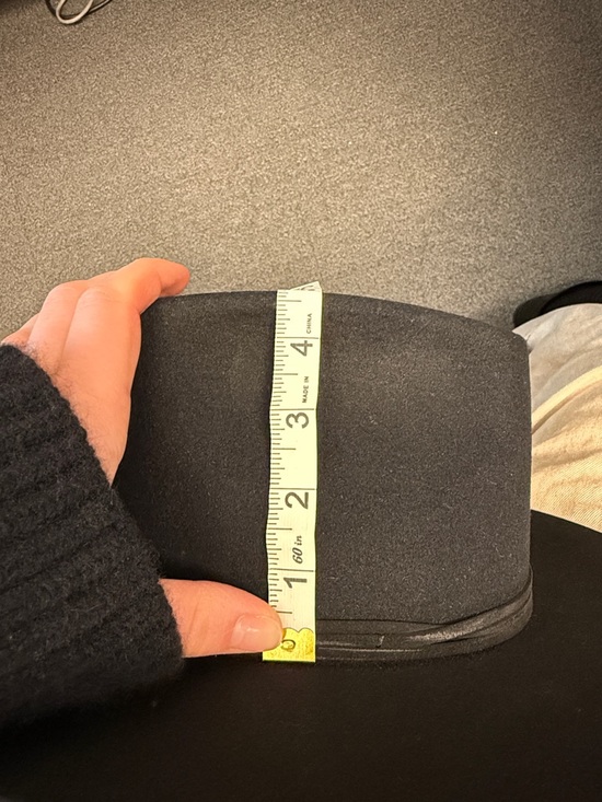 Teressa Foglia Custom Black Felt Hat main image 9